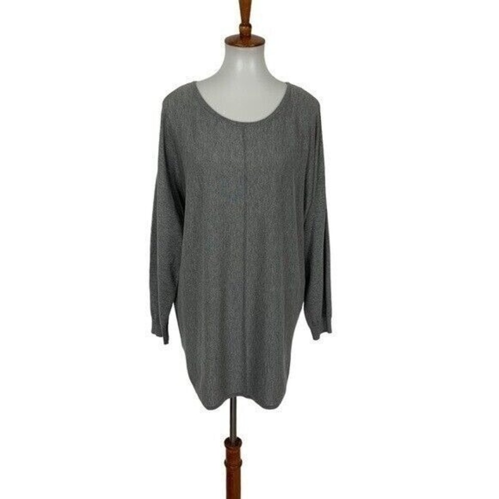 99 Jane Street Sweater XL‎ Gray Lightweight Cozy Casual Layer